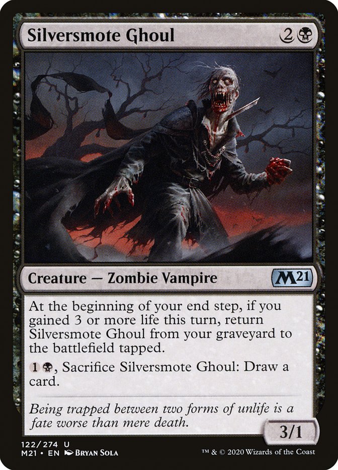 Silversmote Ghoul [Core Set 2021] [Foil]