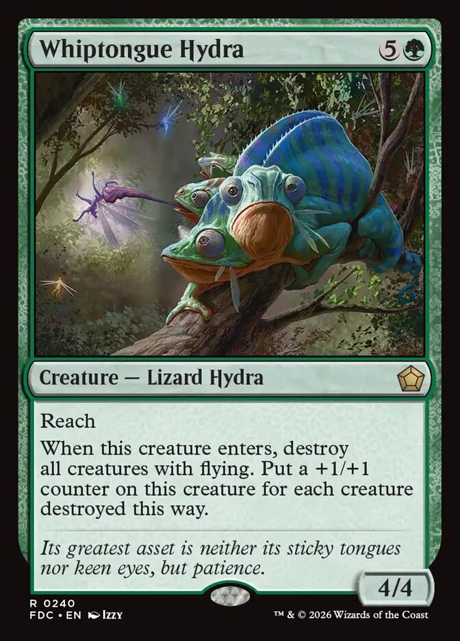Whiptongue Hydra [Foundations Commander]