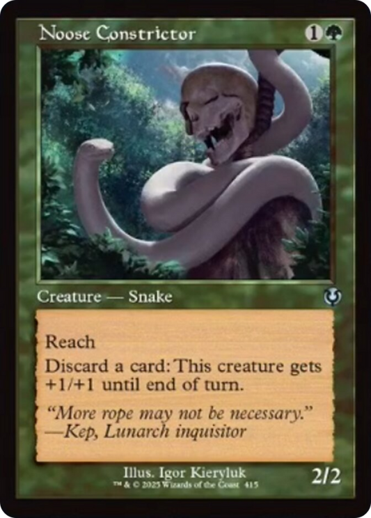 Noose Constrictor (Retro Frame) [Innistrad Remastered] [Foil]