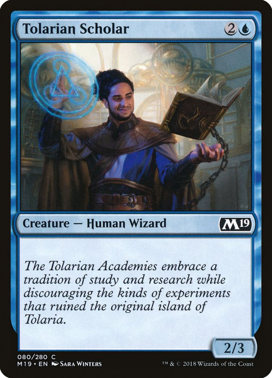 Tolarian Scholar [Core Set 2019] [Foil]