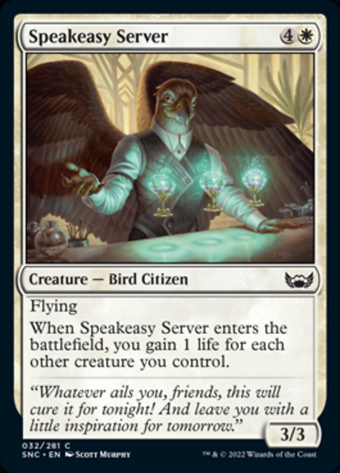 Speakeasy Server [Streets of New Capenna] [Foil]