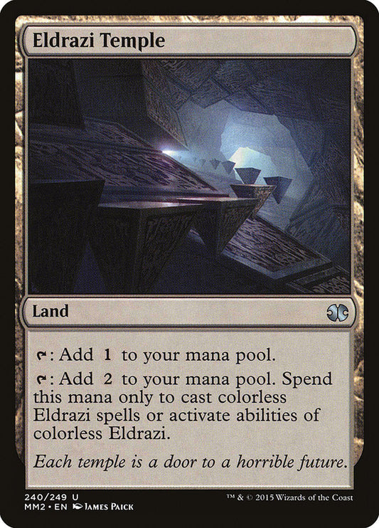 Eldrazi Temple [Modern Masters 2015] [Foil]