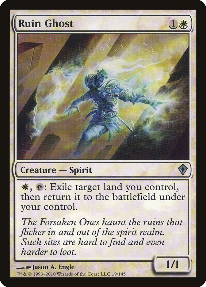 Ruin Ghost [Worldwake] [Foil]