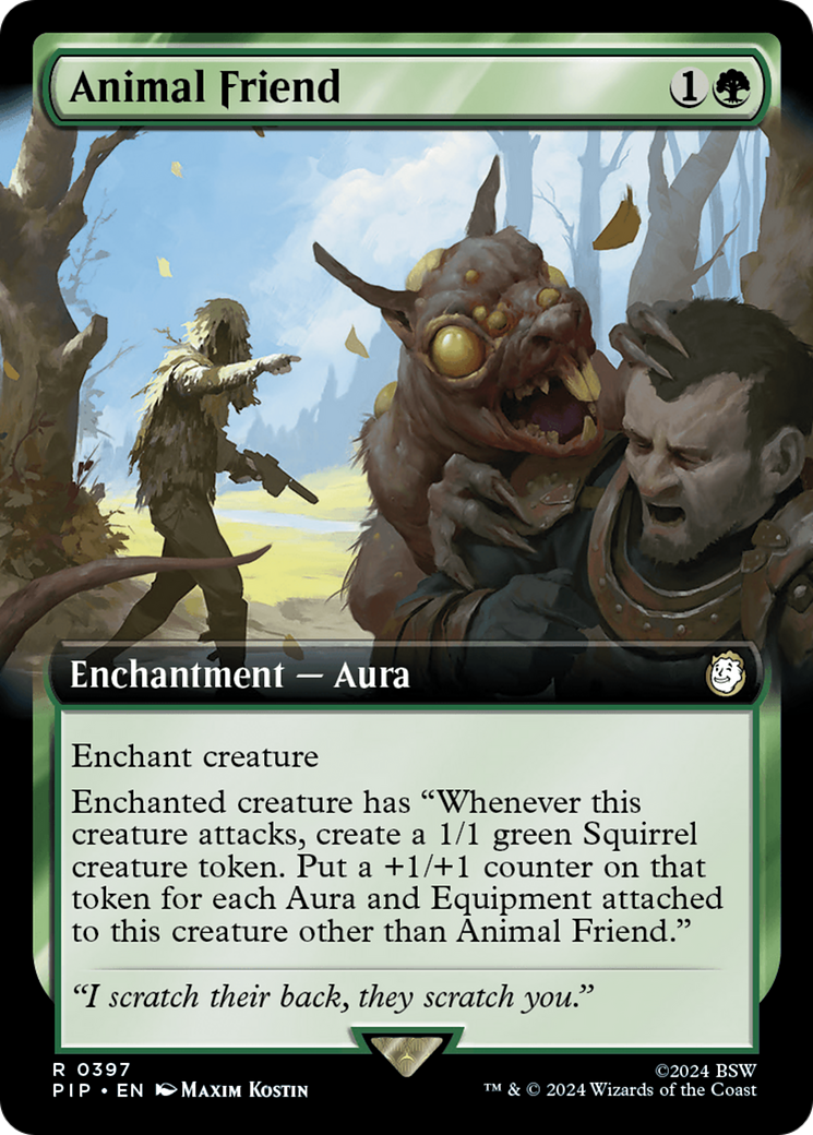 Animal Friend (Extended Art) [Fallout] [Foil]