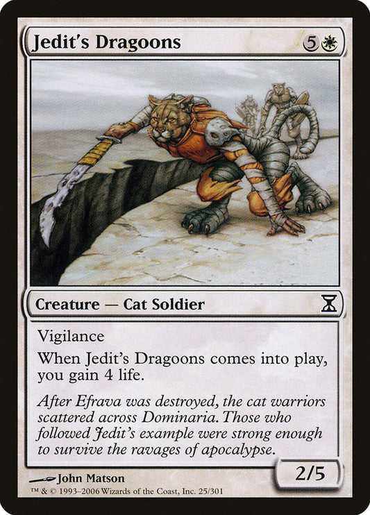 Jedit's Dragoons [Time Spiral] [Foil]