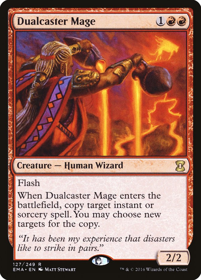 Dualcaster Mage [Eternal Masters] [Foil]