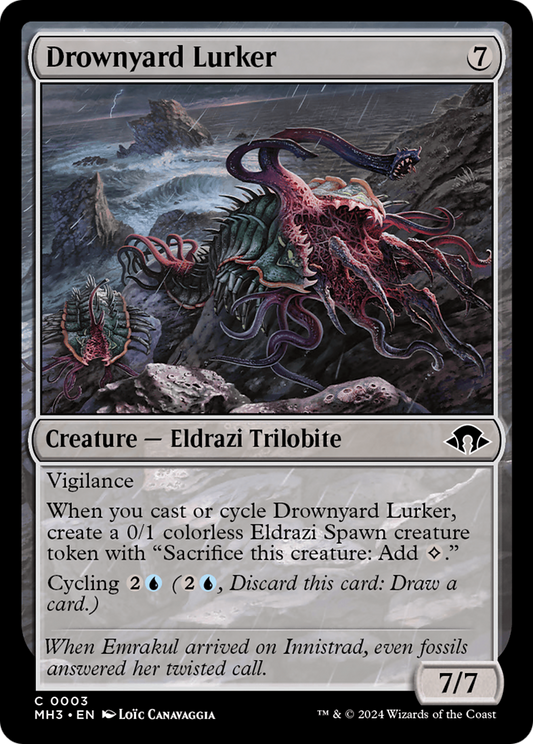 Drownyard Lurker [Modern Horizons 3] [Foil]