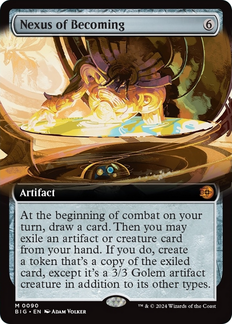 Nexus of Becoming (Extended Art) [Outlaws of Thunder Junction: The Big Score] [Foil]