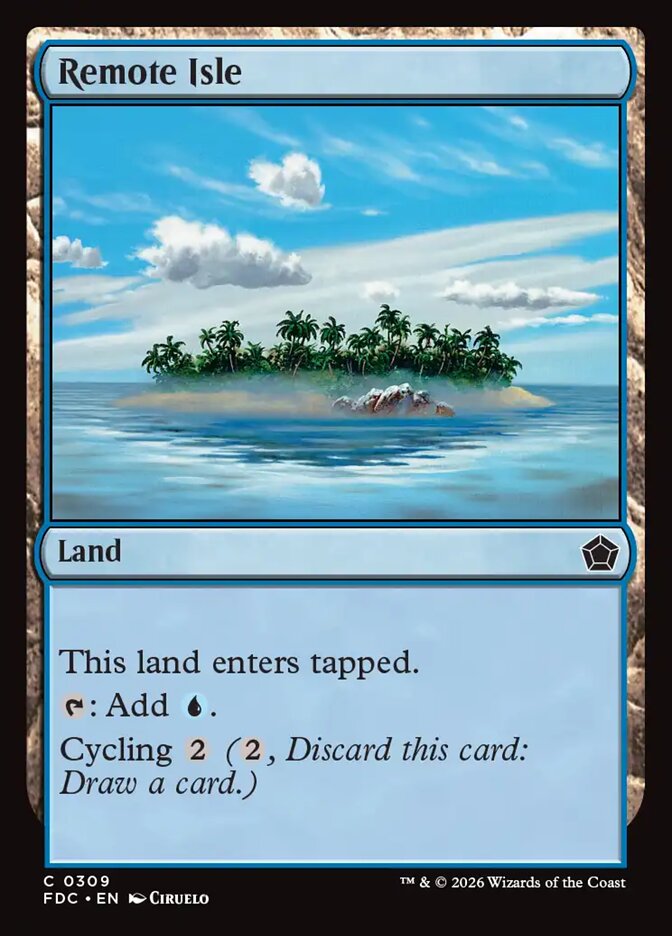 Remote Isle [Foundations Commander]
