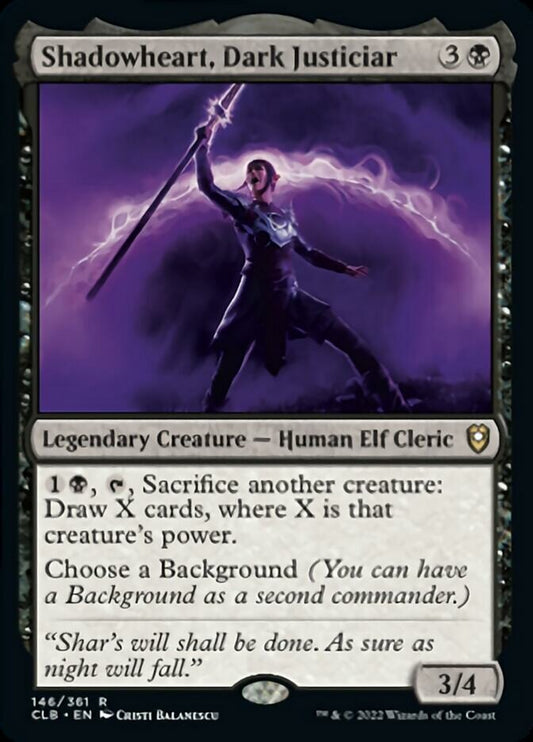 Shadowheart, Dark Justiciar [Commander Legends: Battle for Baldur's Gate] [Foil]