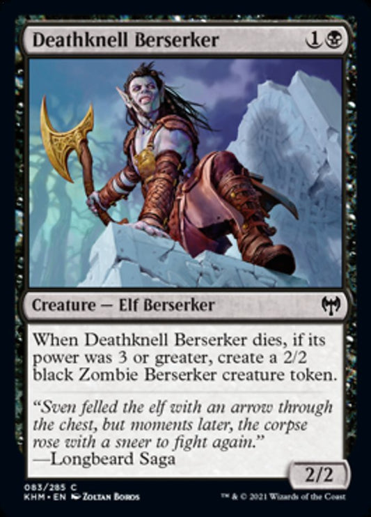 Deathknell Berserker [Kaldheim] [Foil]