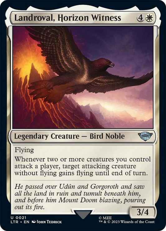 Landroval, Horizon Witness [The Lord of the Rings: Tales of Middle-Earth] [Foil]
