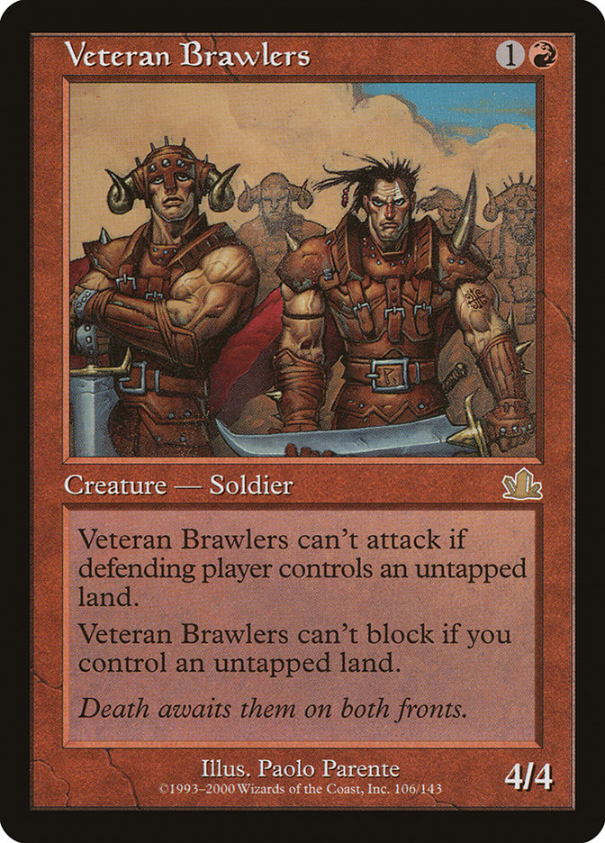 Veteran Brawlers [Prophecy] [Foil]