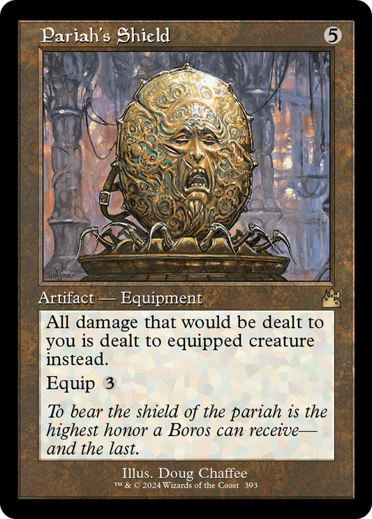 Pariah's Shield (Retro Frame) [Ravnica Remastered] [Foil]