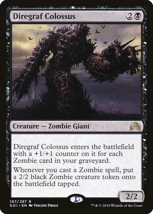 Diregraf Colossus [Shadows over Innistrad] [Foil]