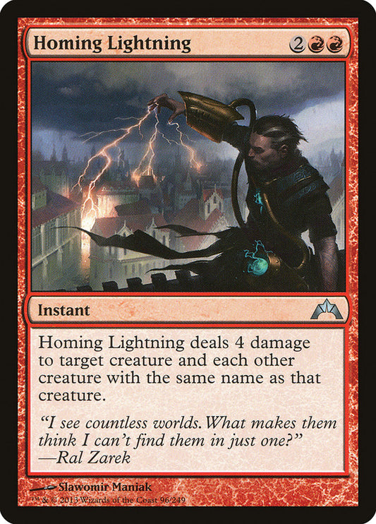 Homing Lightning [Gatecrash] [Foil]