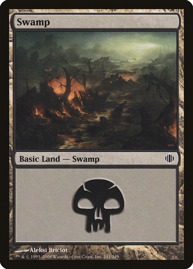 Swamp (241) [Shards of Alara] [Foil]