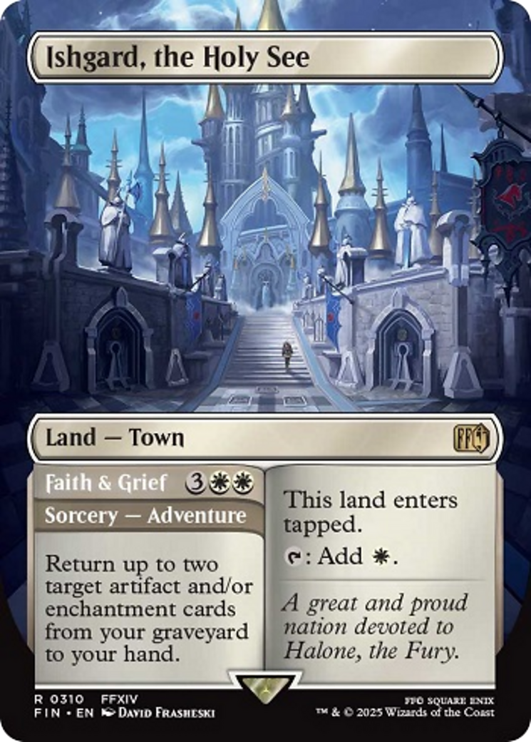 Ishgard, the Holy See (Borderless) [FINAL FANTASY] [Foil]