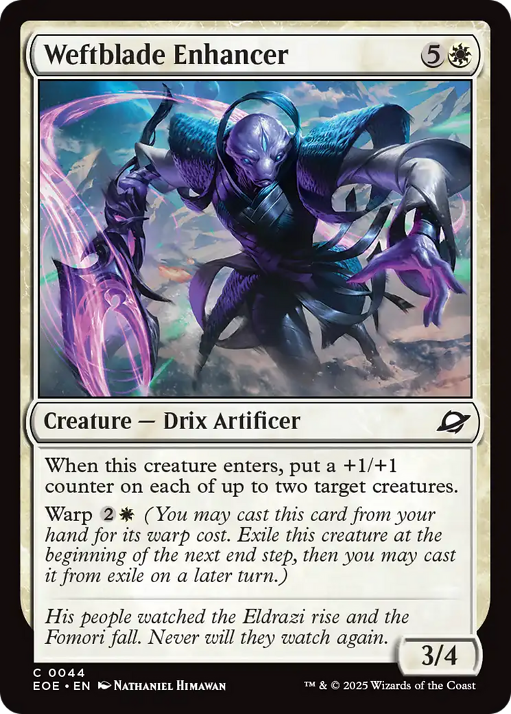 Weftblade Enhancer [Edge of Eternities] [Foil]