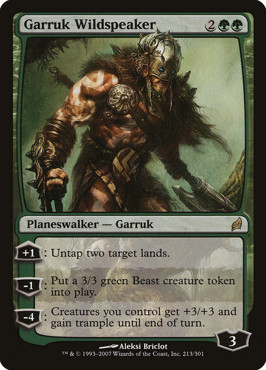 Garruk Wildspeaker [Lorwyn] [Foil]