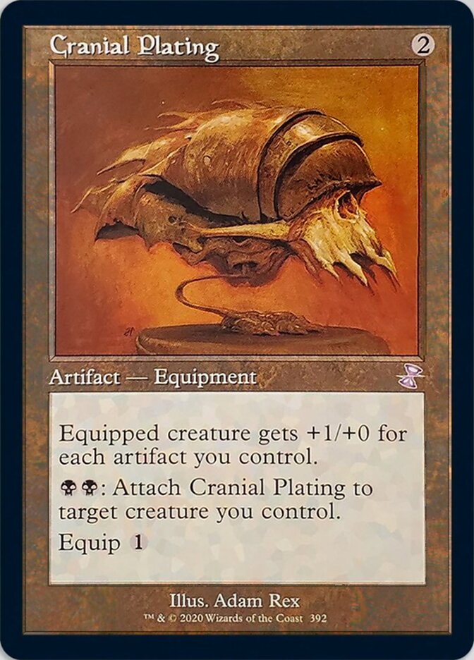 Cranial Plating (Timeshifted) [Time Spiral Remastered] [Foil]