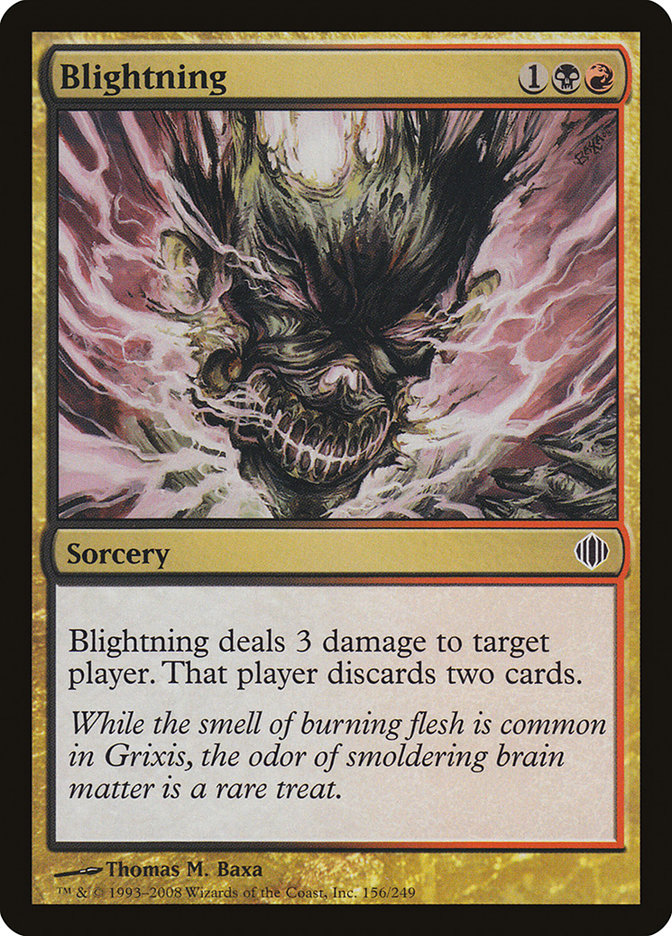 Blightning [Shards of Alara] [Foil]