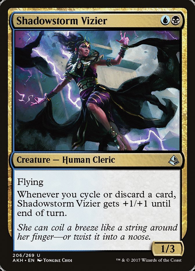 Shadowstorm Vizier [Amonkhet] [Foil]