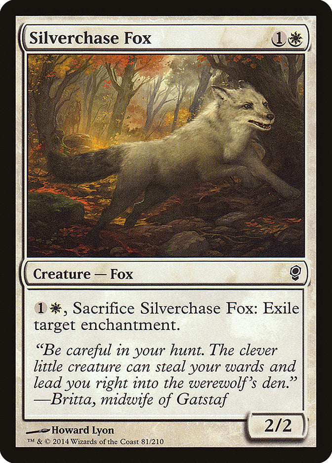 Silverchase Fox [Conspiracy] [Foil]