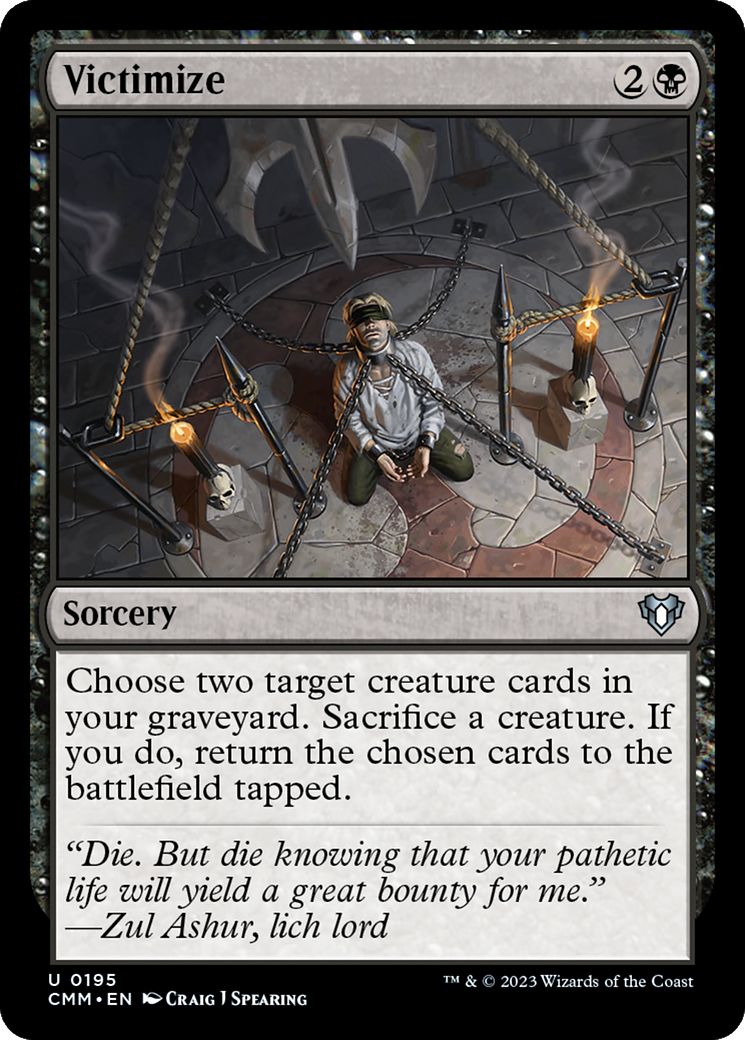Victimize [Commander Masters] [Foil]