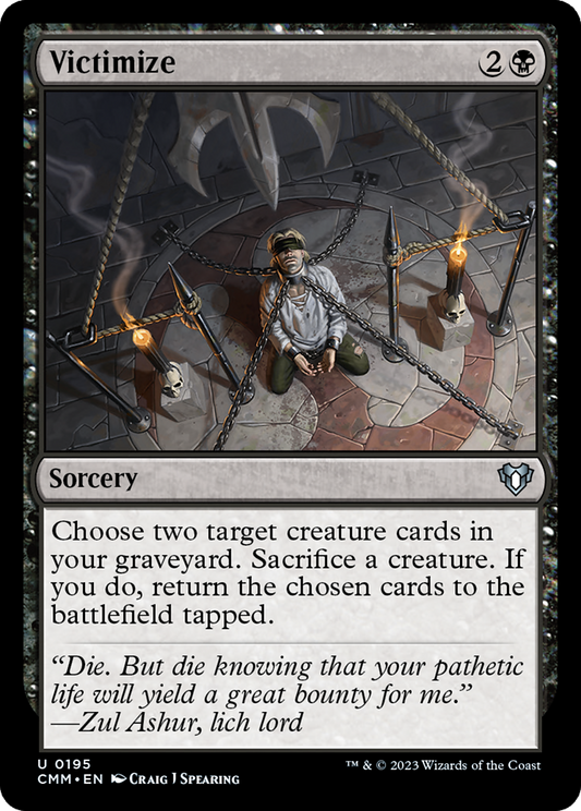 Victimize [Commander Masters] [Foil]