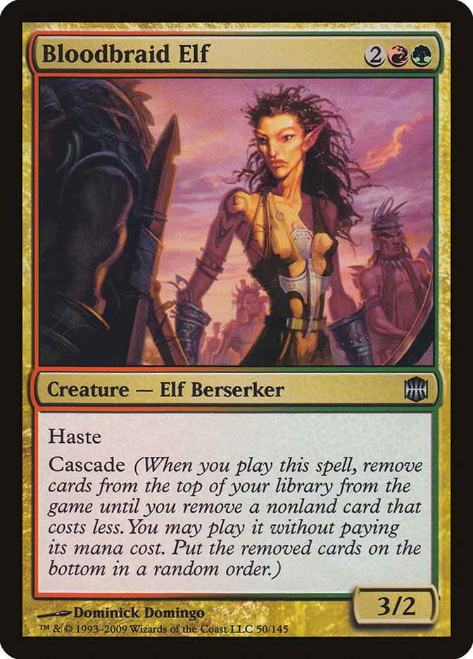 Bloodbraid Elf [Alara Reborn] [Foil]