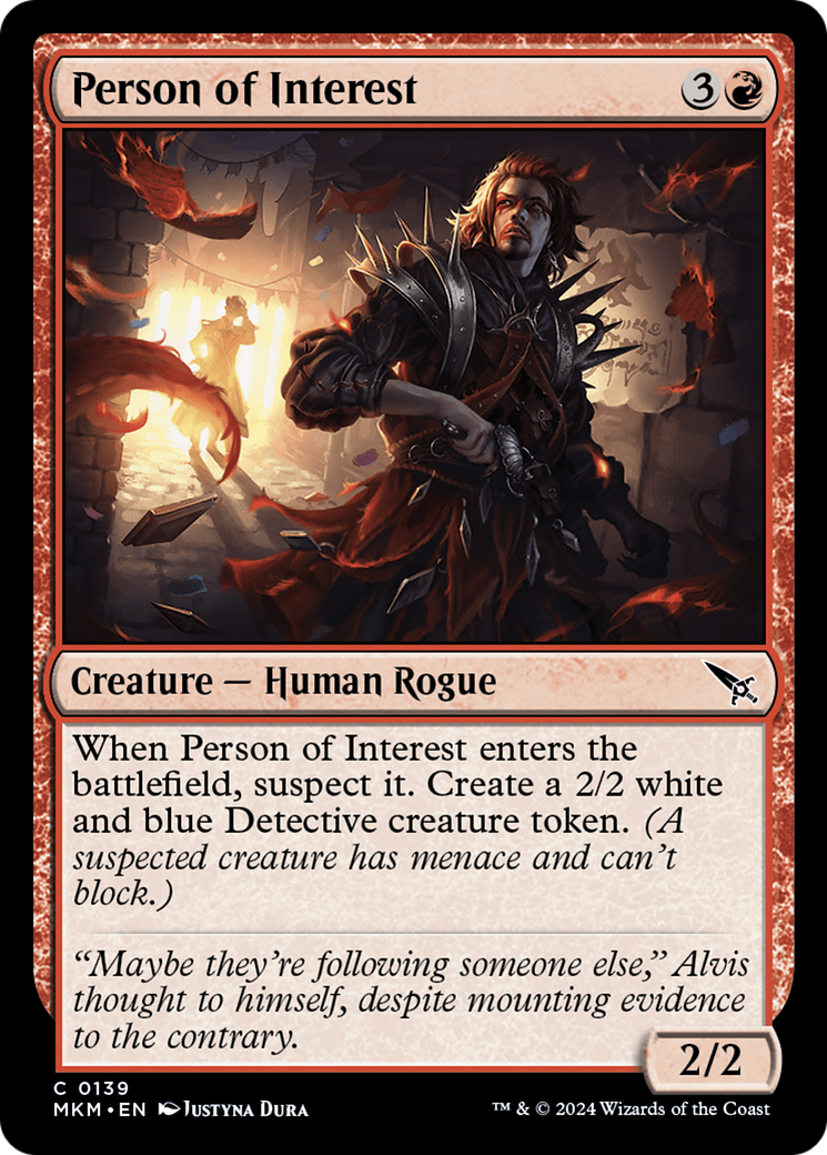 Person of Interest [Murders at Karlov Manor] [Foil]
