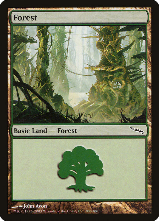 Forest (306) [Mirrodin] [Foil]