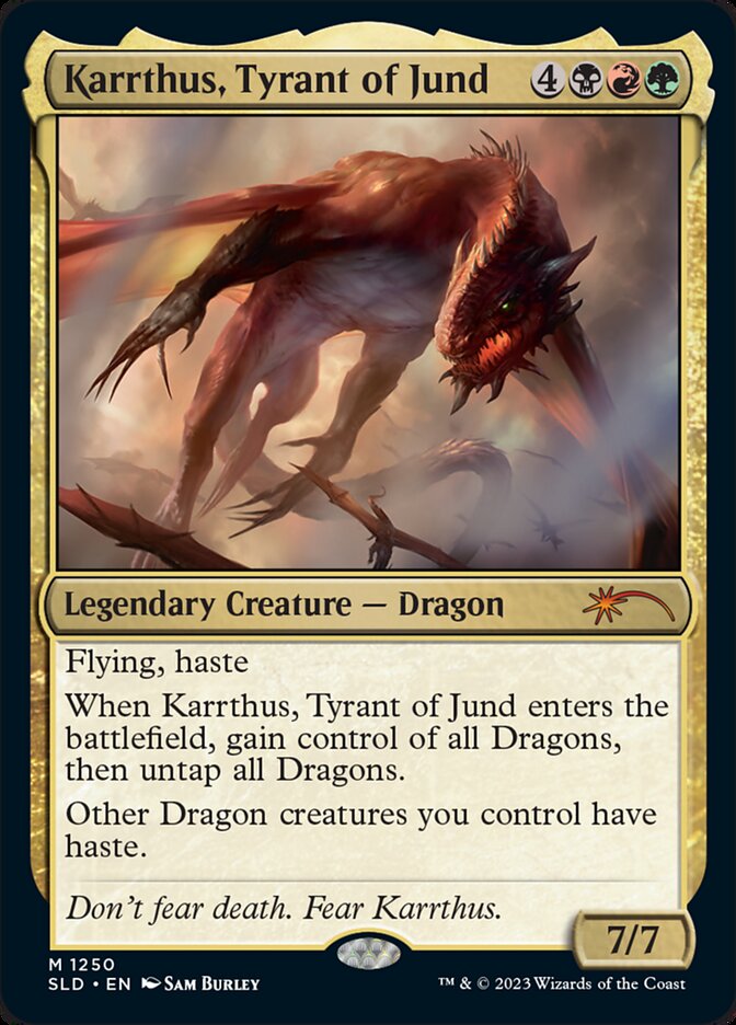 Karrthus, Tyrant of Jund [Secret Lair Drop Series] [Foil]