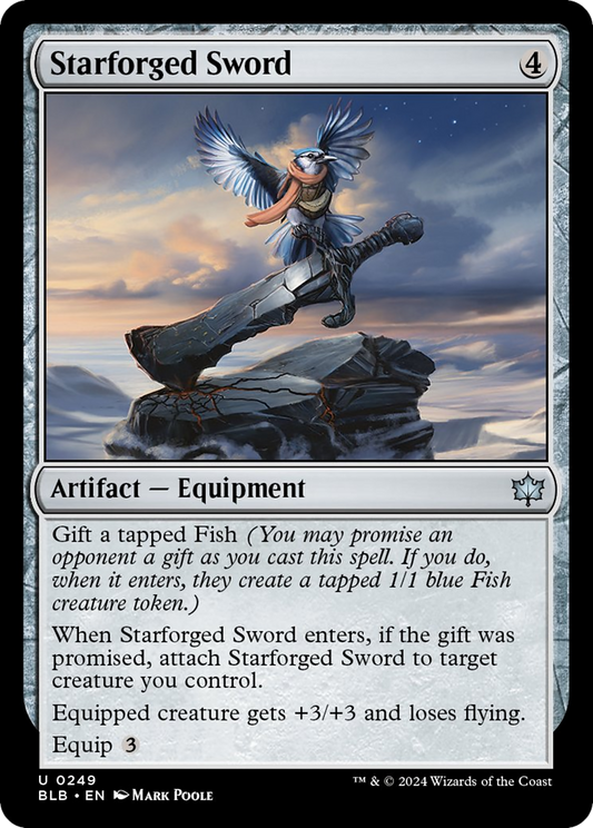 Starforged Sword [Bloomburrow] [Foil]