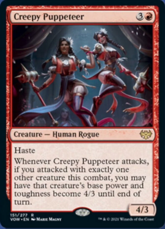 Creepy Puppeteer [Innistrad: Crimson Vow] [Foil]