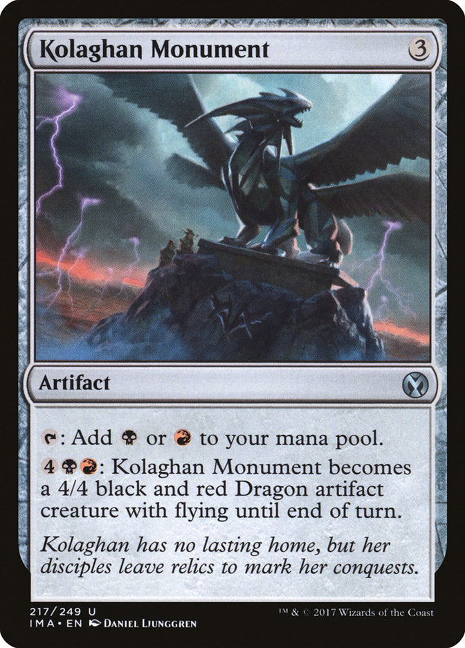 Kolaghan Monument [Iconic Masters] [Foil]