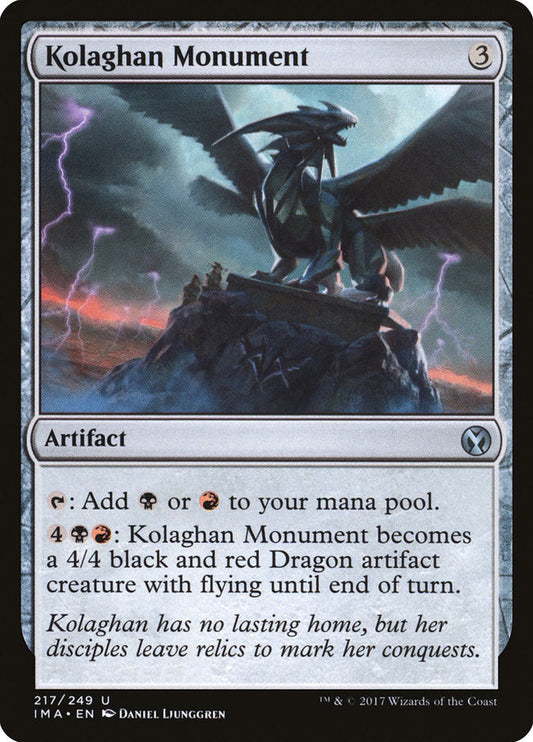 Kolaghan Monument [Iconic Masters] [Foil]