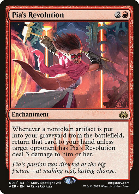 Pia's Revolution [Aether Revolt] [Foil]