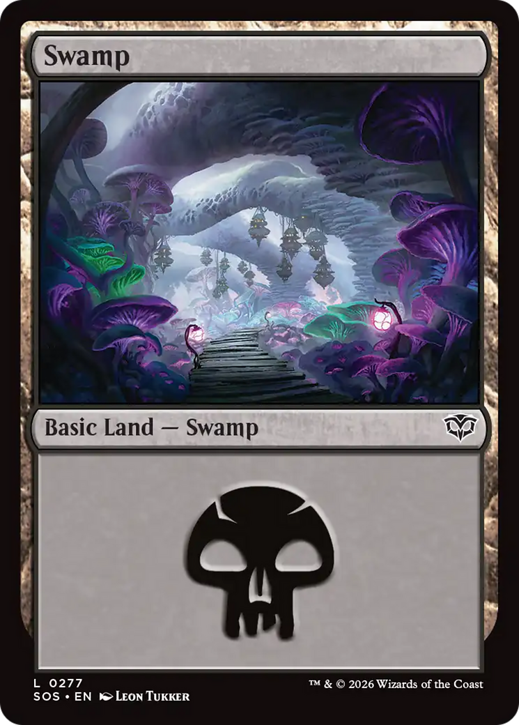 Swamp (0277) [Secrets of Strixhaven] [Foil]