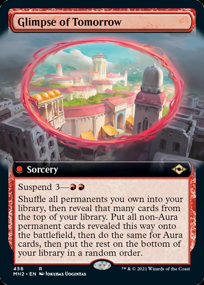 Glimpse of Tomorrow (Extended Art) [Modern Horizons 2] [Foil]