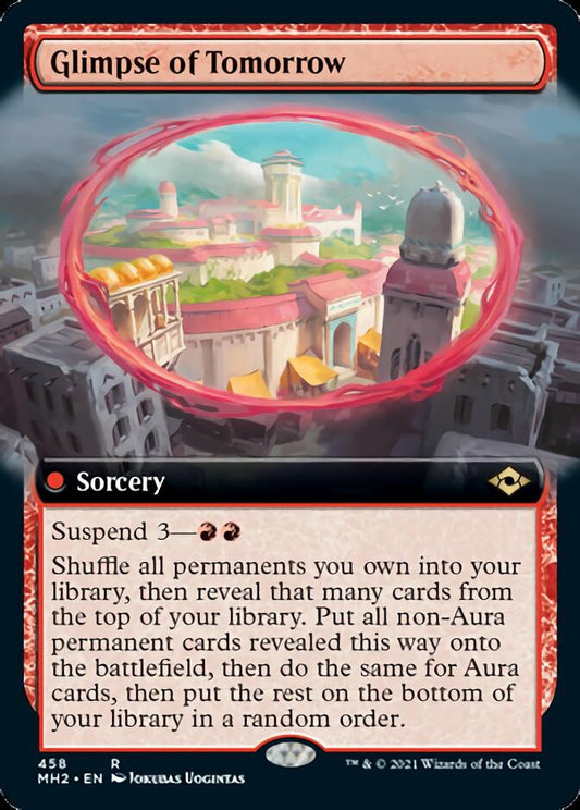 Glimpse of Tomorrow (Extended Art) [Modern Horizons 2] [Foil]
