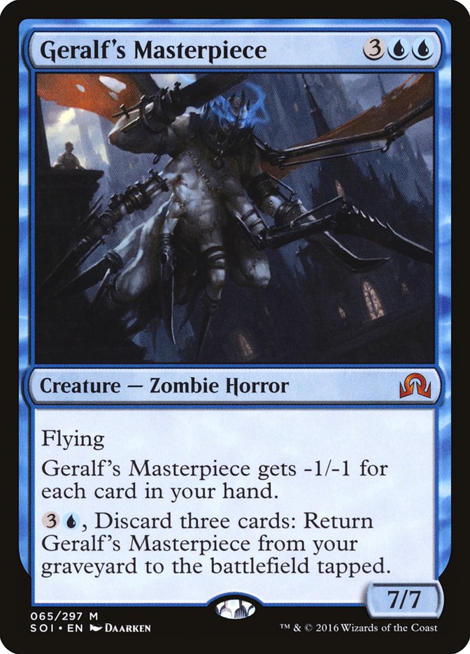 Geralf's Masterpiece [Shadows over Innistrad] [Foil]