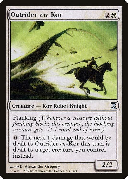 Outrider en-Kor [Time Spiral] [Foil]