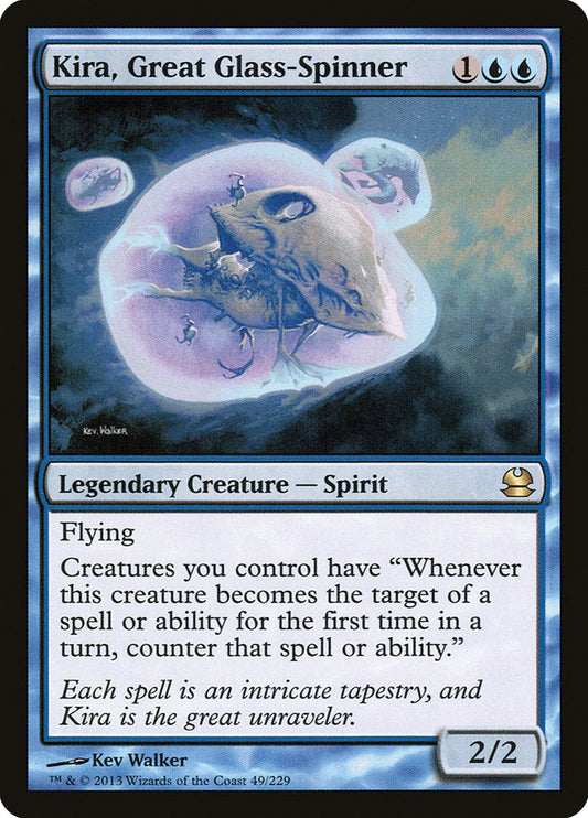 Kira, Great Glass-Spinner [Modern Masters] [Foil]