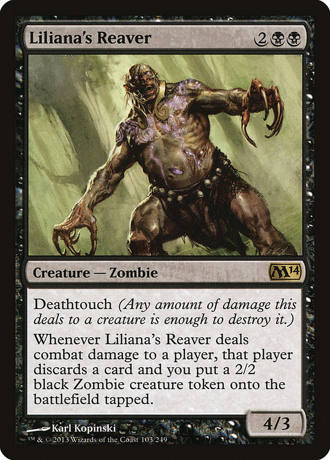 Liliana's Reaver [Core Set 2014] [Foil]