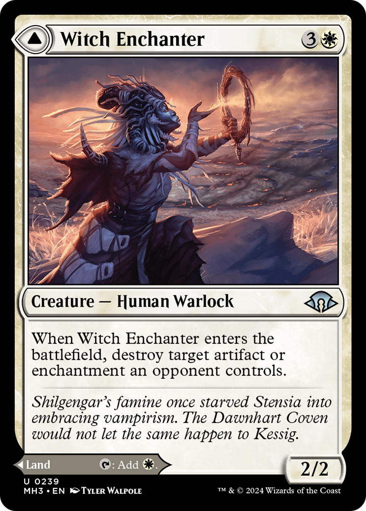 Witch Enchanter // Witch-Blessed Meadow [Modern Horizons 3] [Foil]