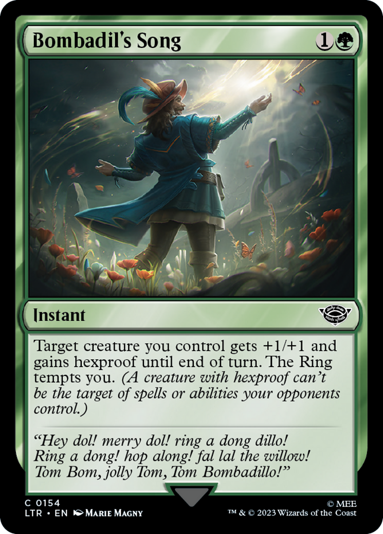 Bombadil's Song [The Lord of the Rings: Tales of Middle-Earth] [Foil]
