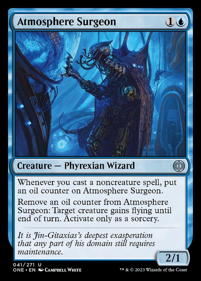 Atmosphere Surgeon [Phyrexia: All Will Be One] [Foil]
