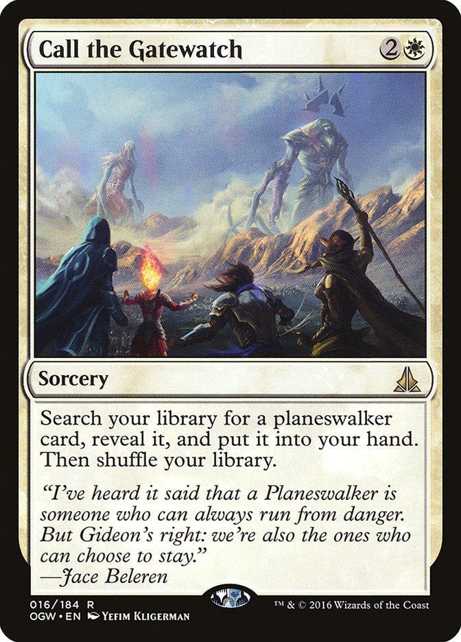 Call the Gatewatch [Oath of the Gatewatch] [Foil]